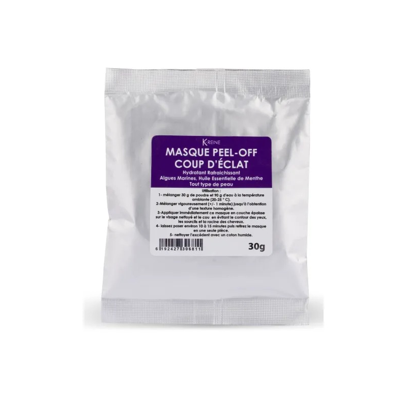 Masque Peel Off Coup d'Eclat Paquet de 10 Sachets - K-Reine