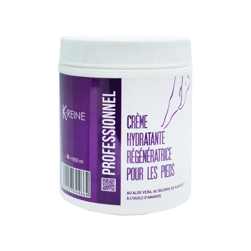 Crème Hydratante Régénératrice pour les Pieds 900ml - K-Reine