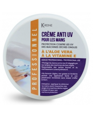 Crème Anti UV pour les Mains Ongles 250ml - K-Reine Protection Rayons UV