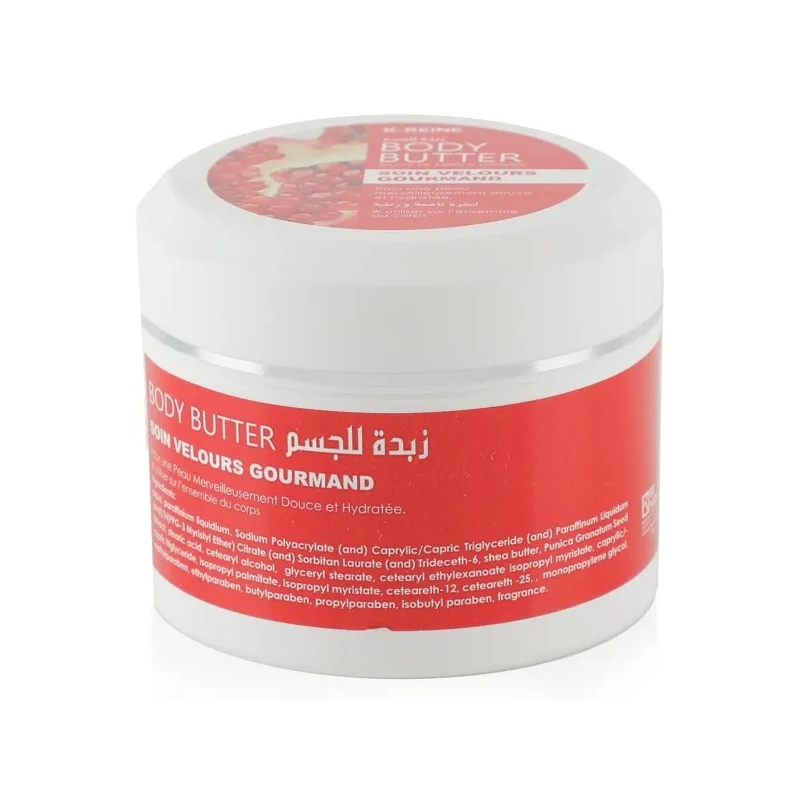 Beurre Corporel Grenade 250ml - K-Reine Body Butter Soins Velours