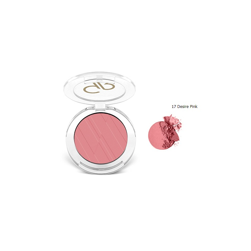 Powder Blush 17 Desire Pink - Golden Rose