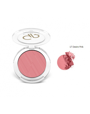 Powder Blush 17 Desire Pink - Golden Rose