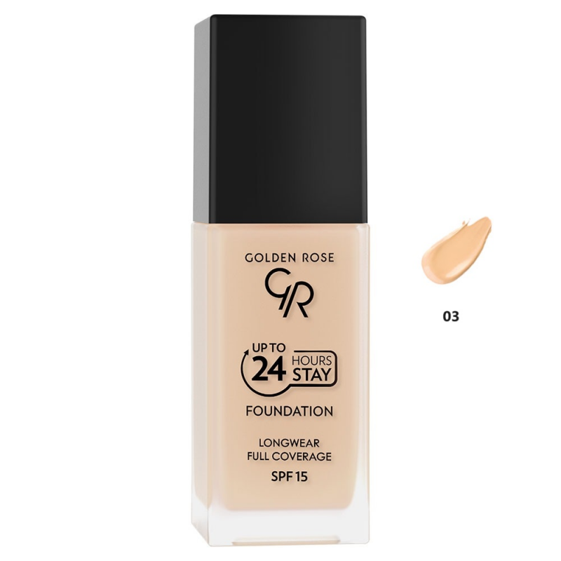 Fond de Teint 03 Up To 24H Stay Foundation - Golden Rose