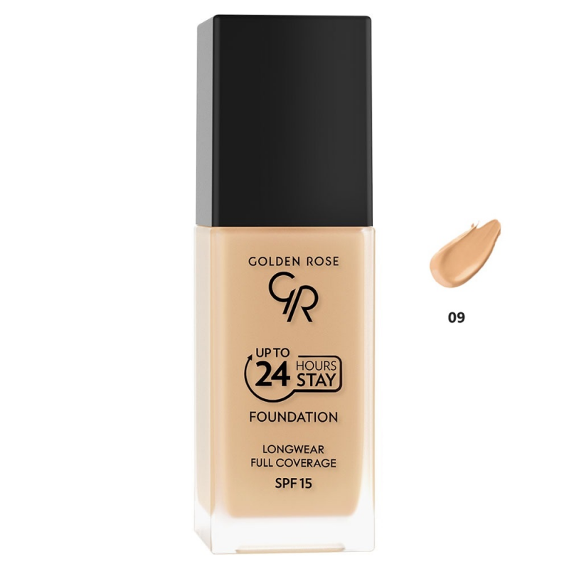 Fond de Teint 09 Up To 24H Stay Foundation - Golden Rose