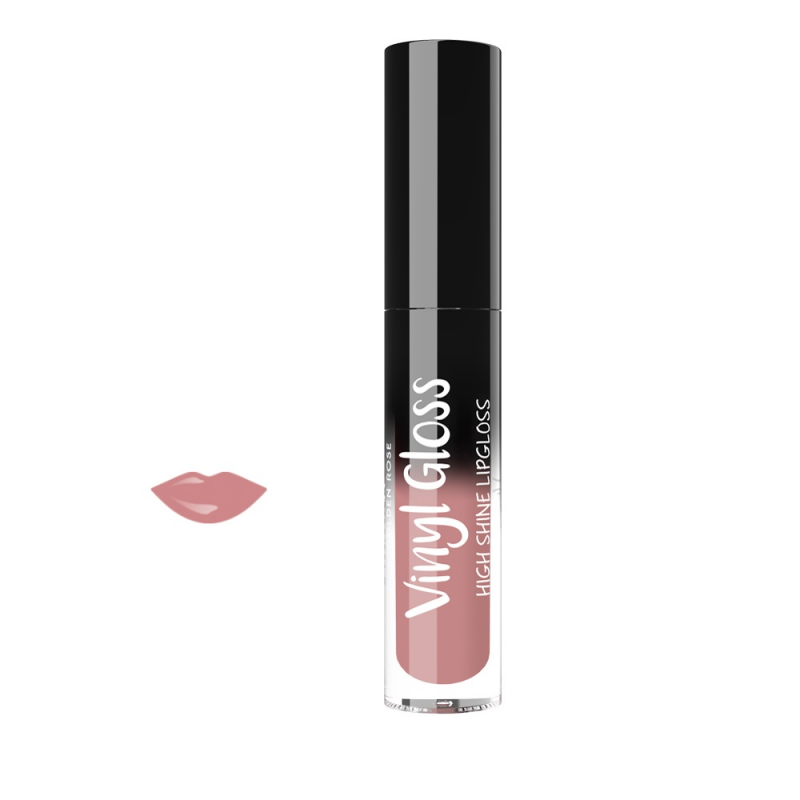 Vinyl LipGloss High Shine 02 Golden Rose