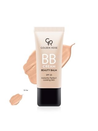 Golden Rose BB Cream Beauty Balm 30ml SPF25 02 Fair