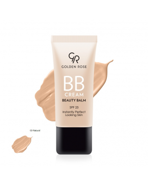 Golden Rose BB Cream Beauty Balm 30ml SPF25 03 Natural