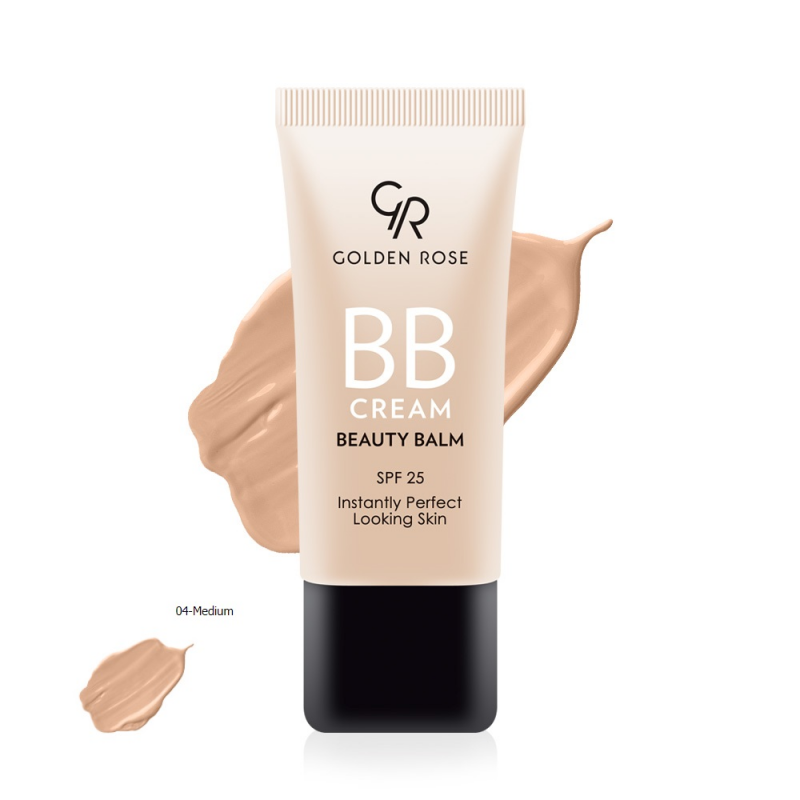 Golden Rose BB Cream Beauty Balm 30ml SPF25 04 Medium