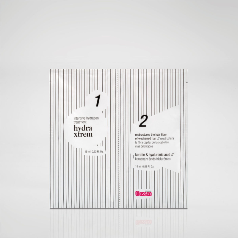 Glossco Professional Hydra Xtrem Lissage Cheveux Traitement Réparateur Intensif