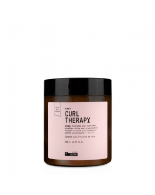 Masque Curl Therapy 500ml Glossco Professional Masque Après Shampoing Cheveux Bouclés Curly Frisés