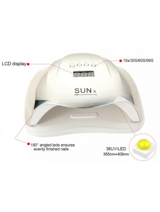 sèche ongle SUN X -54watt-professionnel-lampe-uv-led-sèche-ongle-nail-art-gel-vernis-permanent