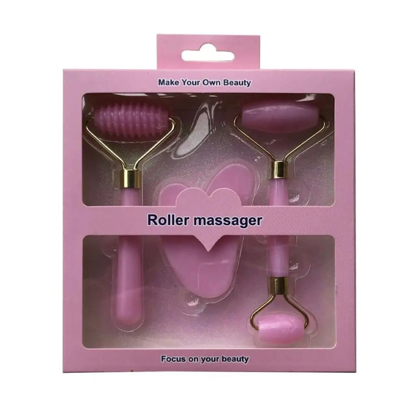 Pack Jade Roller Guaha 3 pièces en Plastique