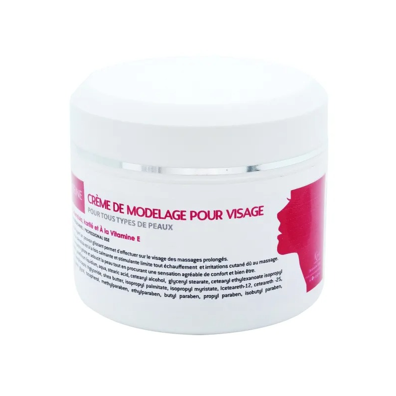 K-Reine Crème de Modelage Visage 150ml Tous Types de Peaux