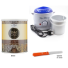 Pack Epilation Oud : Chauffe Cire Pro Wax 101 + Italwax Cire Oud 800ml + Spatule Acier