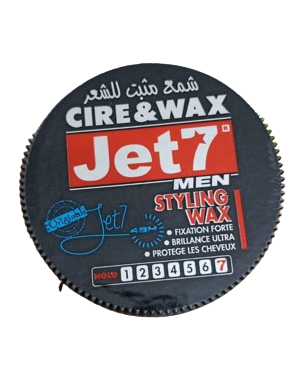 Jet7 Cire Cheveux pour Homme et Coiffure 100g