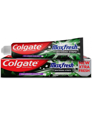 Colgate Dentifrice Max Fresh 75ml Bamboo Charcoal Xtra Fresh