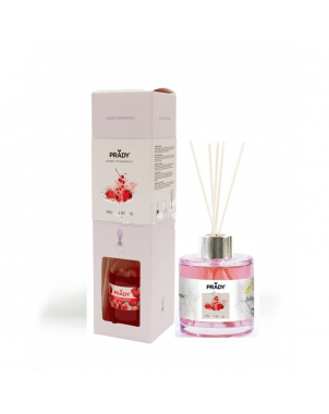 Prady Home Fragrance Frutus Rojos 130ml - Diffuseur de Parfum Fruits Rouges