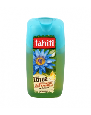 Tahiti Gel Douche Lotus et Huile de Coco 250ml Soins Corps Peau Douce Parfumée