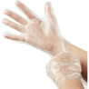 Paire de Gants Transparents Blancs Usage Professionnel Coiffure Teinture Soins