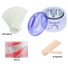 Pack Chauffe Cire Pro Wax 100 Professionnel - 400g Epilation Cire Wax