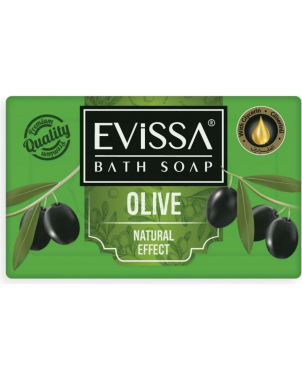 Evissa Savon Olive Bath Soap 150g Effet Naturel