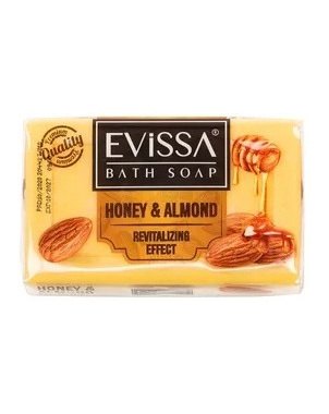 Evissa Savon Honey & Almond Bath Soap 150g Effet Naturel