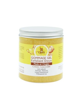 K-REINE Gommage Gel Pieds - Citron et Gingembre - 250ml