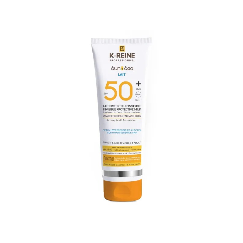 K-Reine Lait Protecteur Invisible SPF50+ Visage et Corps 250ml