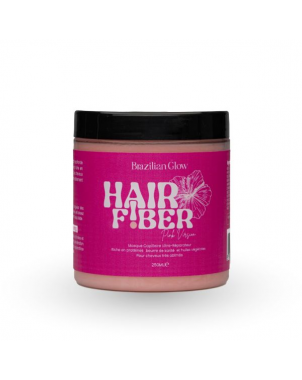 Hair Fiber Masque Pink Version 250ml Brazilian Glow