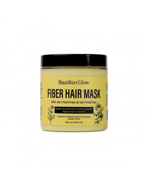 Hair Fiber Masque 250ml Brazilian Glow Bain de Vitamines et de Protéines