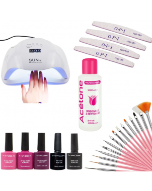 Pack Onglerie X : Sèche Ongles SUN X 54watt Accessoires Onglerie