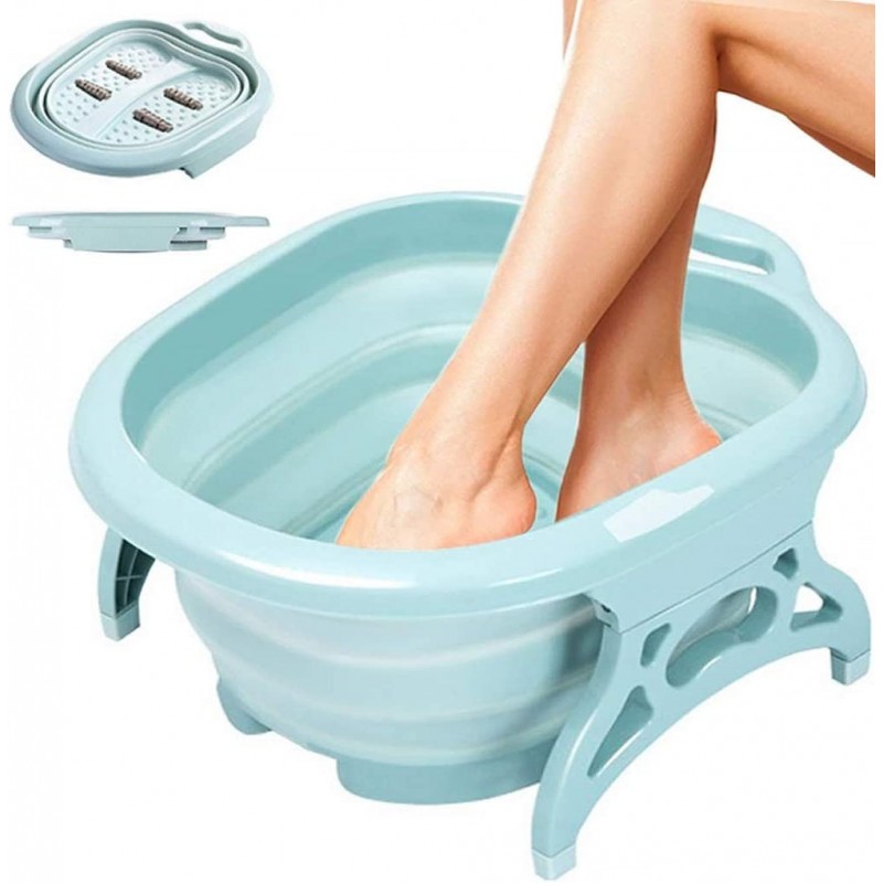 bain pied , soins des pieds , massage et relaxation - pliable - pédicure - SPA