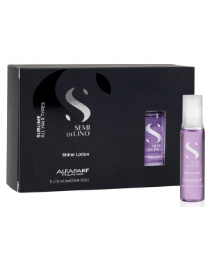 Lotion Sublime Shine Sans Sulfate 12x13ml Alfaparf Semi di Lino Sublime Shine Lotion 13ml Paquet 12 pièces