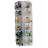 Boîtes 12 Motifs des Ongles - Strass - Nail Art - Manucure Pédicure