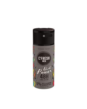 C'Fresh - Déodorant Spray Homme 150ml - Dark Power