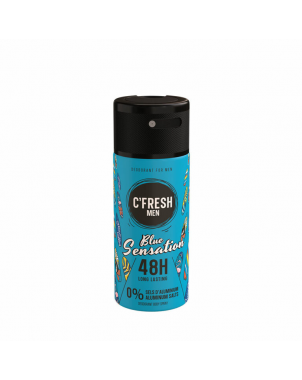 C'Fresh - Déodorant Spray Homme 150ml - Blue Sensation