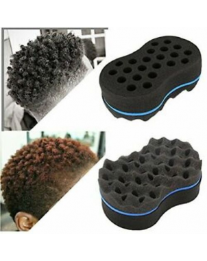 Eponge à Friser 12-10 pour Cheveux Frisés Bouclés Coiffure Professionnelle