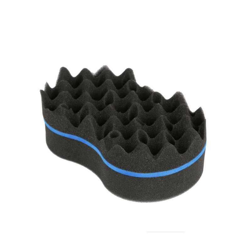 Eponge à Friser 12-10 pour Cheveux Frisés Bouclés Coiffure Professionnelle