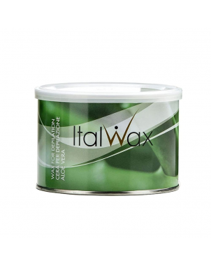 400ml Italwax Aleo Vera - Cire Liposoluble Epilation Corps et Visage