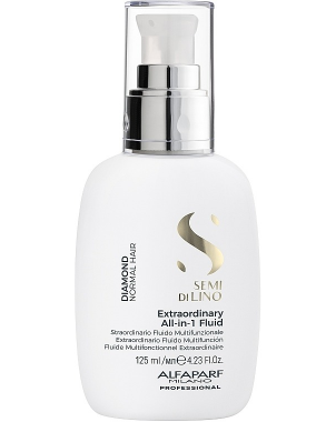 Diamond Fluid Leave-In Extraordinary Illuminating All-In-1 Fluid 125ml Alfaparf Semi di Lino