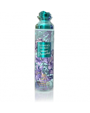 Body Mist Flower's Secret Violet Dreams 250ml Emper Perfumes Brume Corporelle Parfumé