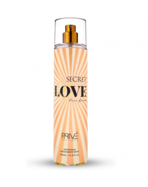 Body Mist Secret Love 250ml Emper Perfumes Privé Brume Corporelle Parfumé