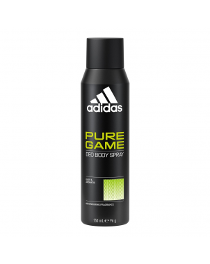 Adidas Déodorant Pure Game 150ml pour Homme