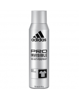 Adidas Déodorant Pro Invisible 150ml pour Homme