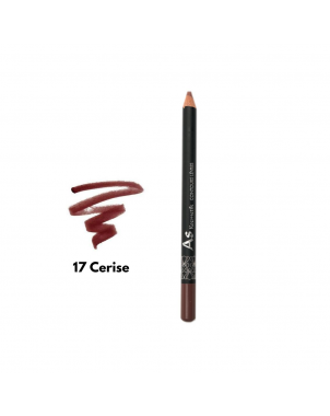 AS Kozmetik - Crayon à Lèvres N°17 Cerise - Maquillage Lèvres