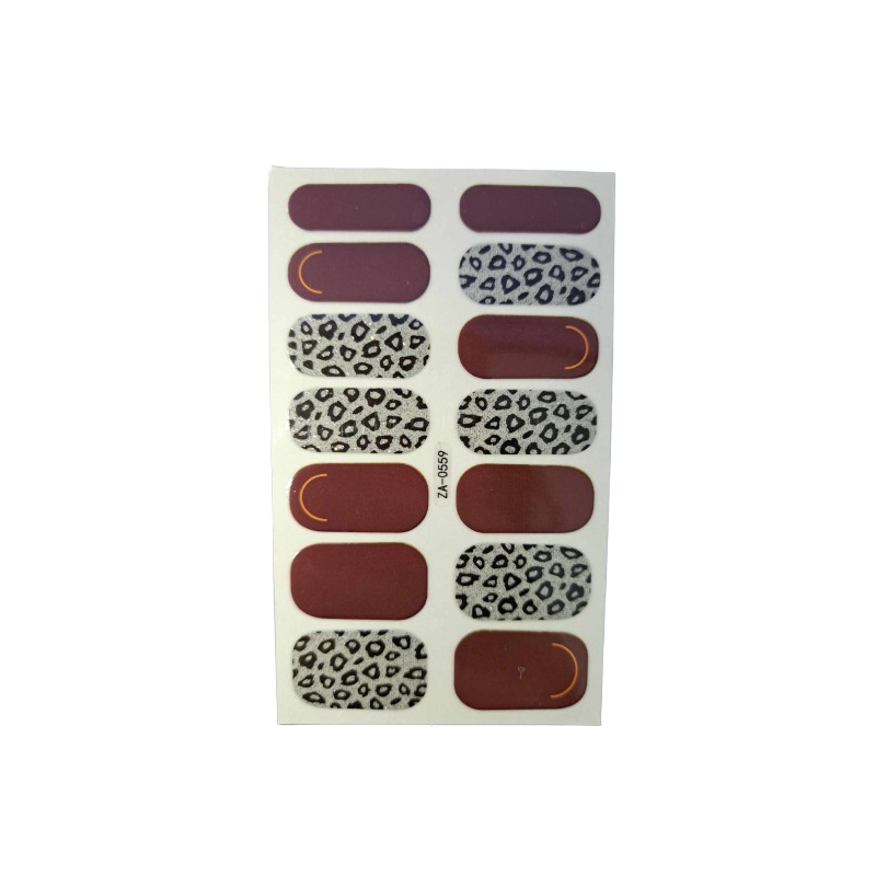 Stickers Press On Nails Accessoires Onglerie et Soins Ongles Manicure Rapide