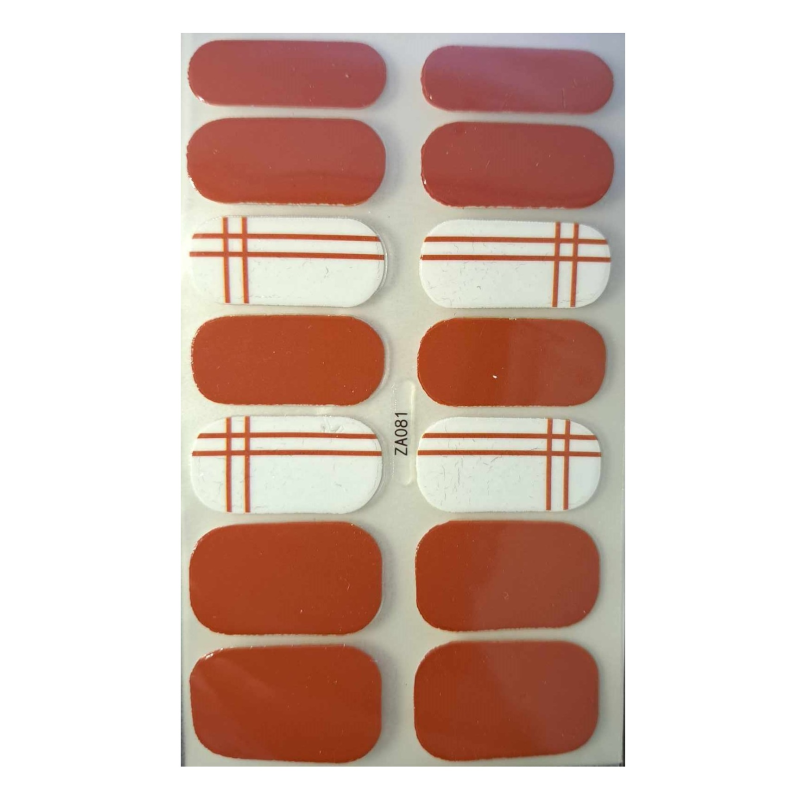 Stickers Press On Nails Accessoires Onglerie et Soins Ongles Manicure Rapide