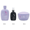 Alfaparf Semi di Lino Pack Smoothing Shampoing Smoothing 250ml Masque Smoothing 200ml Spray Sublime Cristalli Liquide 125ml