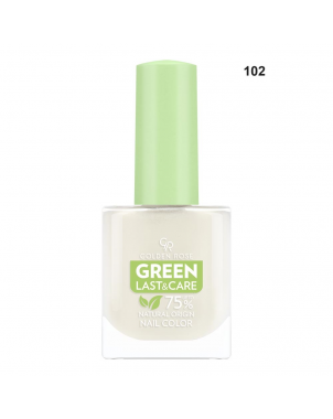 Golden Rose Vernis à Ongles 102 Green Last & Care Nail Color GR 10.2ml