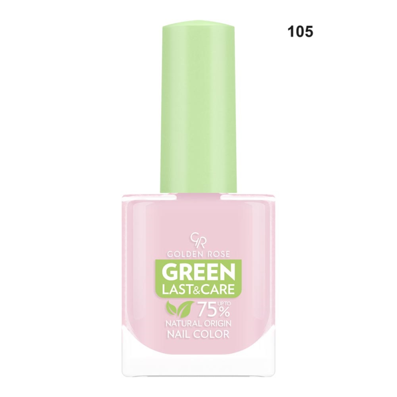 Golden Rose Vernis à Ongles 105 Green Last & Care Nail Color GR 10.2ml